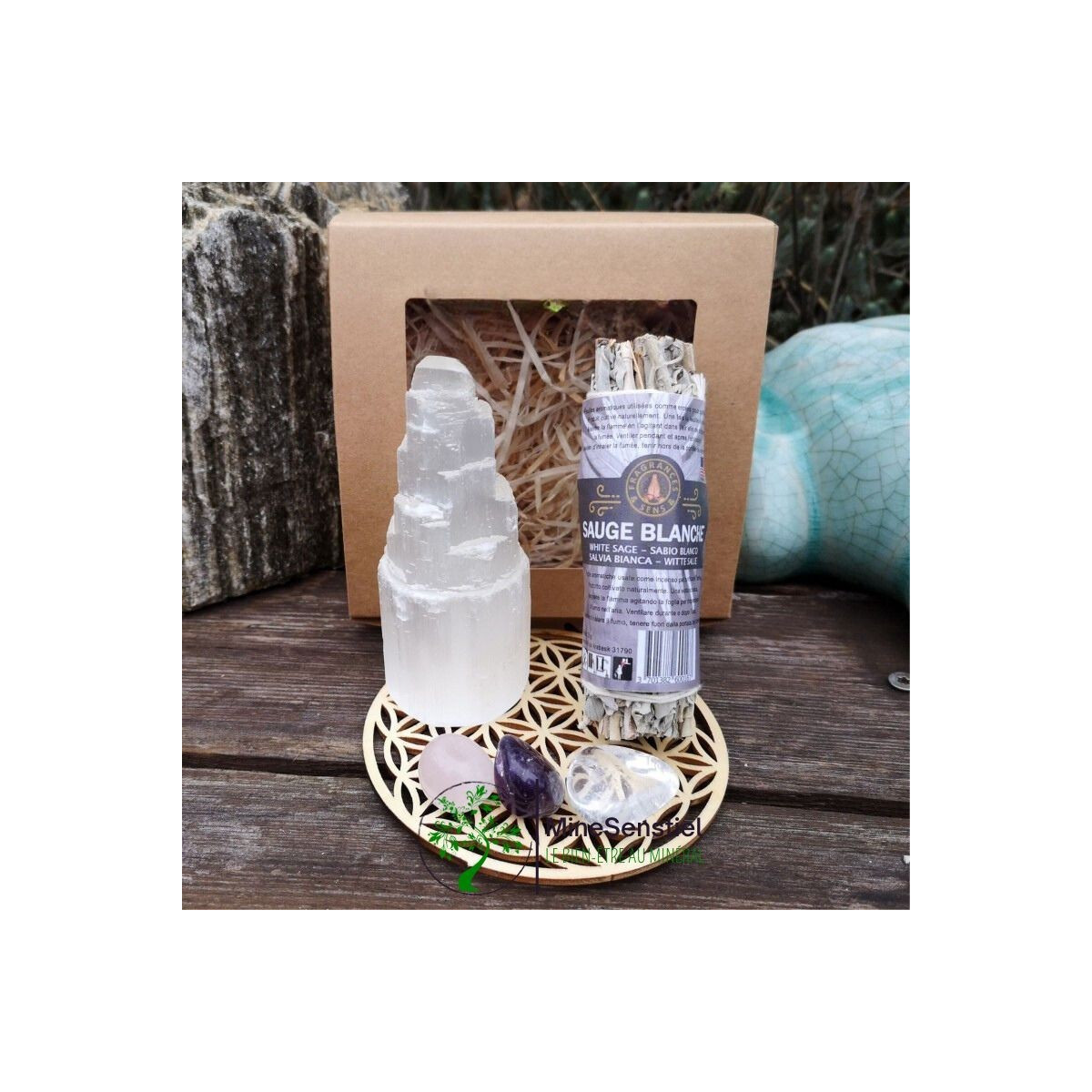 Coffret lithothérapie détente