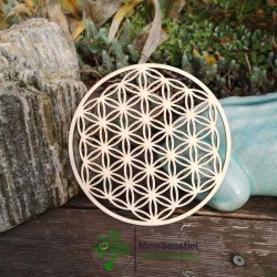 Fleur de Vie en Bois 15 cm