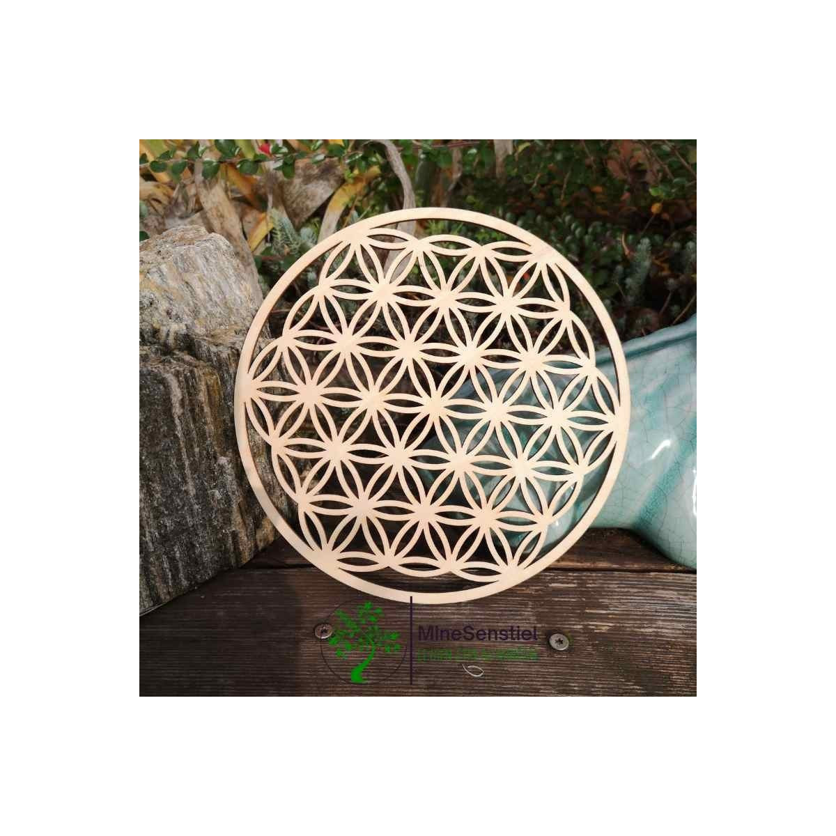 Fleur de Vie en Bois 20 cm