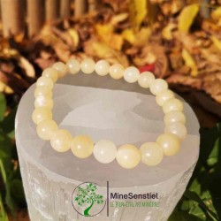 bracelet calcite jaune