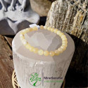 Bracelet calcite jaune 6mm
