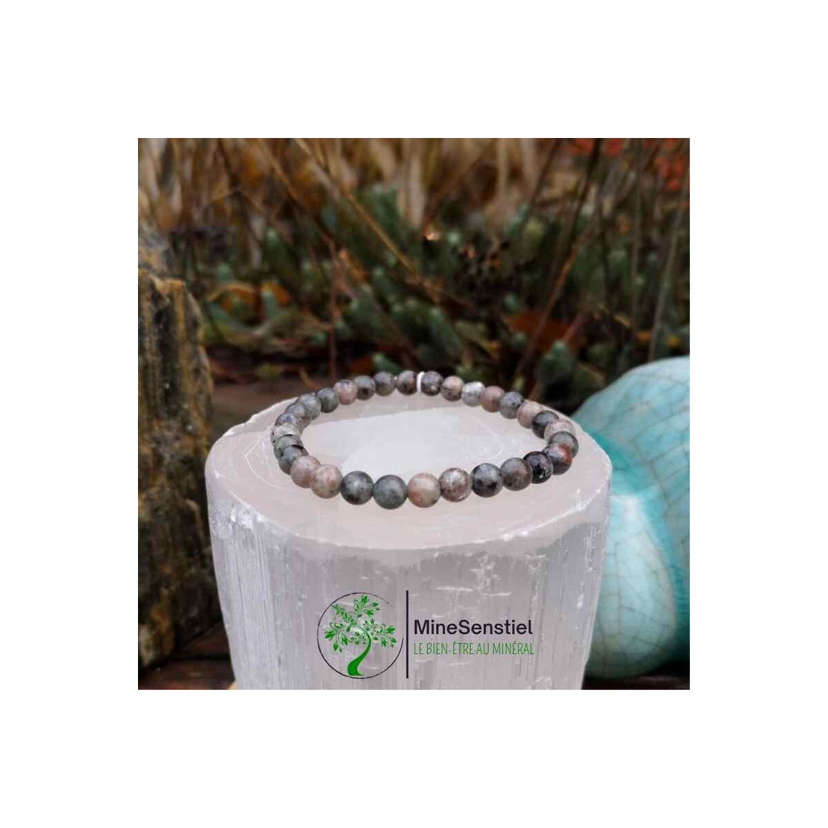 Bracelet yooperlite 6mm