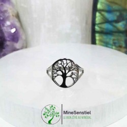 Bague Arbre de Vie argenté