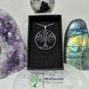 Collier Arbre de Vie en Acier Inoxydable