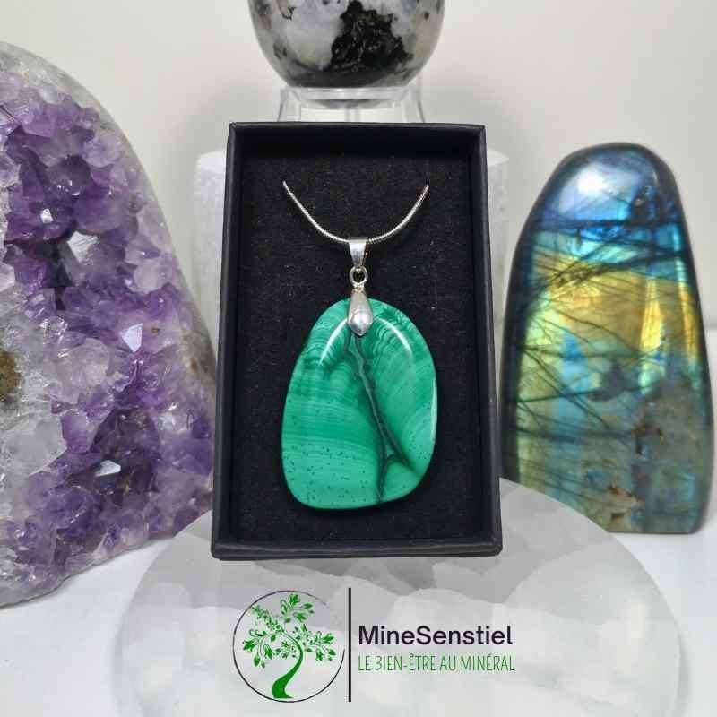 Collier Malachite