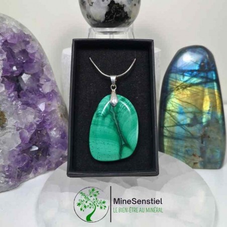 Collier Malachite