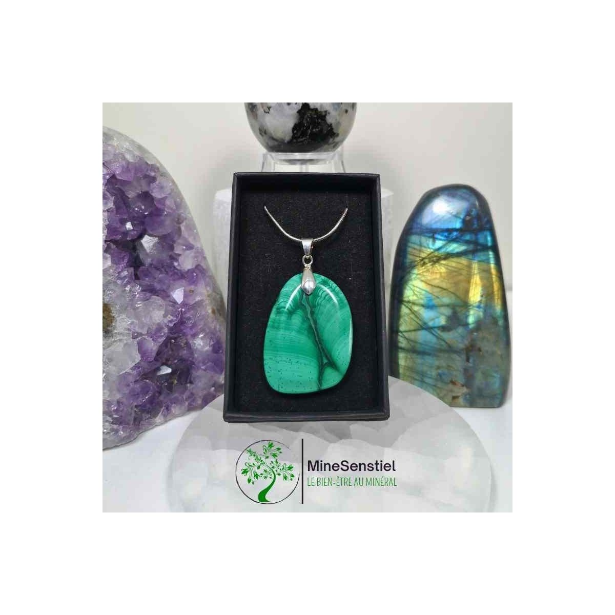 Collier Malachite