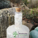 Mini Cristaux de cristal de roche avec Fiole en Verre de 30ml - Elixir de cristaux - Eau de lune