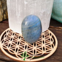 Galet labradorite bleu