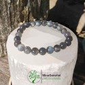 Bracelet labradorite boule 8mm