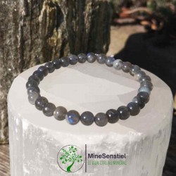 Bracelet labradorite 6mm