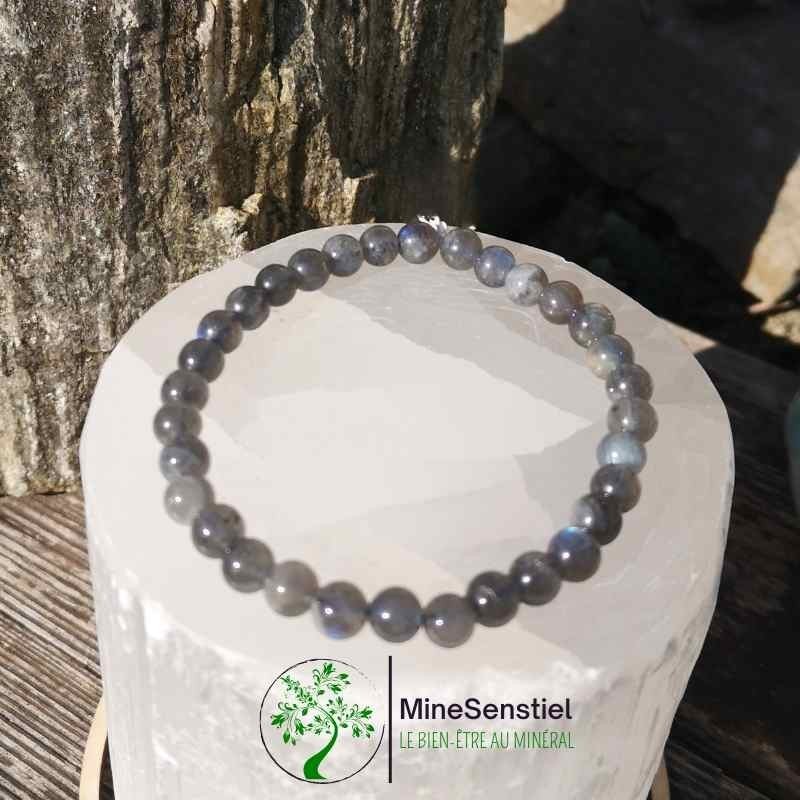 Bracelet labradorite