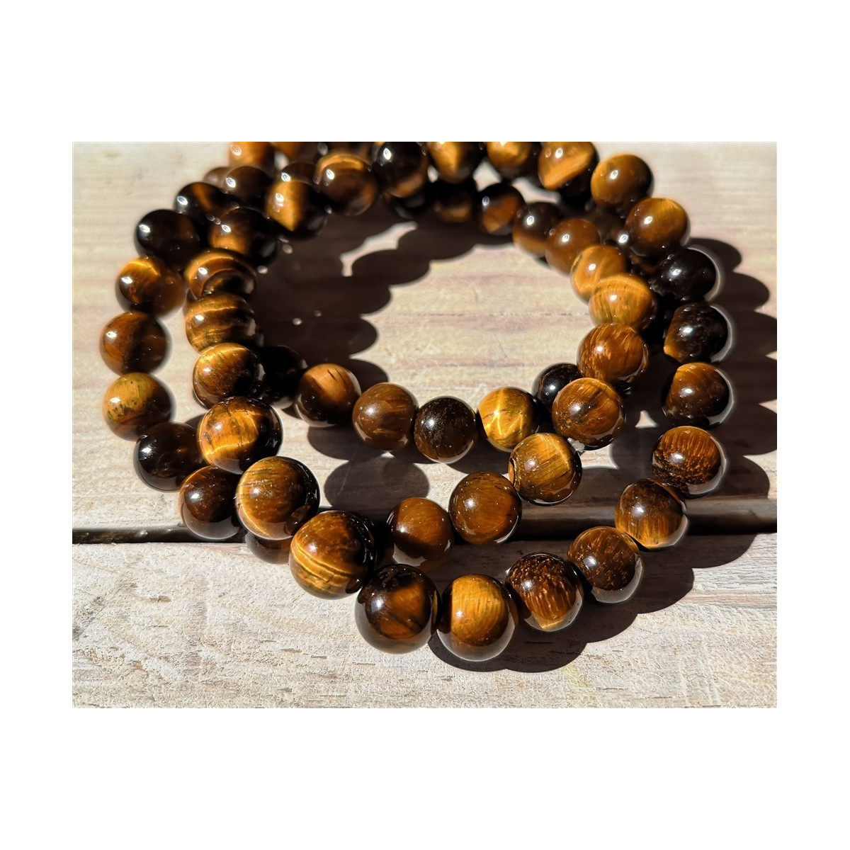 bracelet homme oeil de tigre 8mm