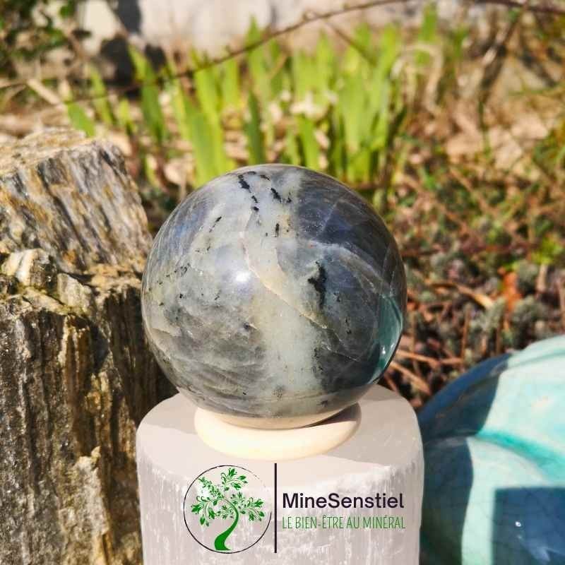 Sphère labradorite