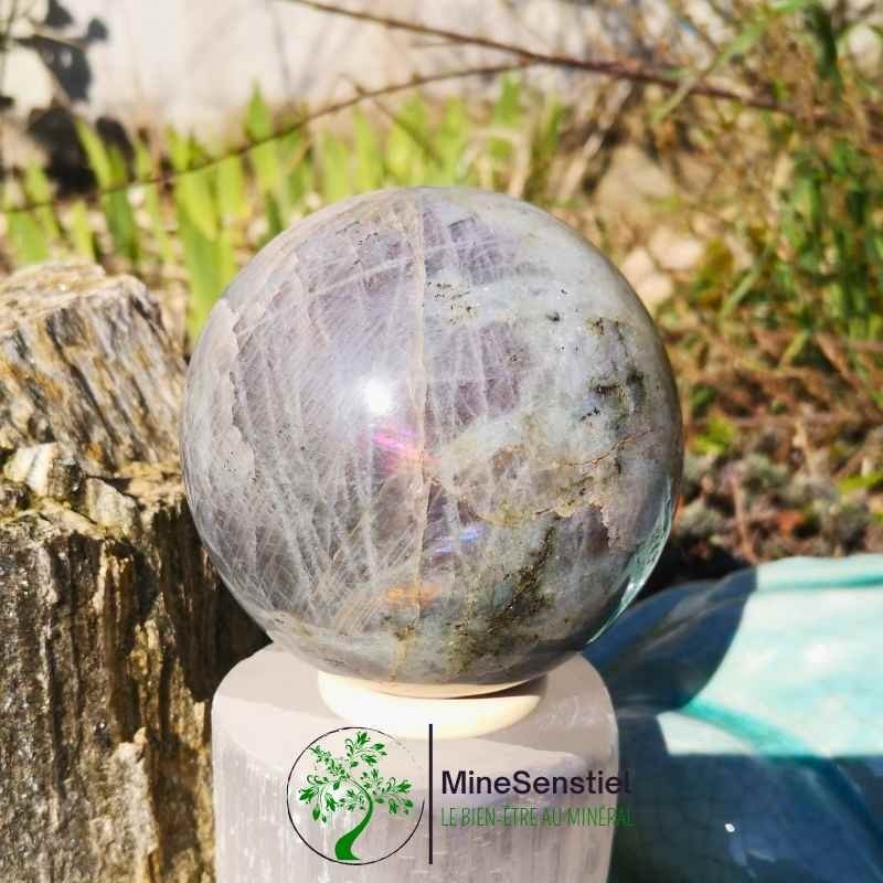 Sphère labradorite