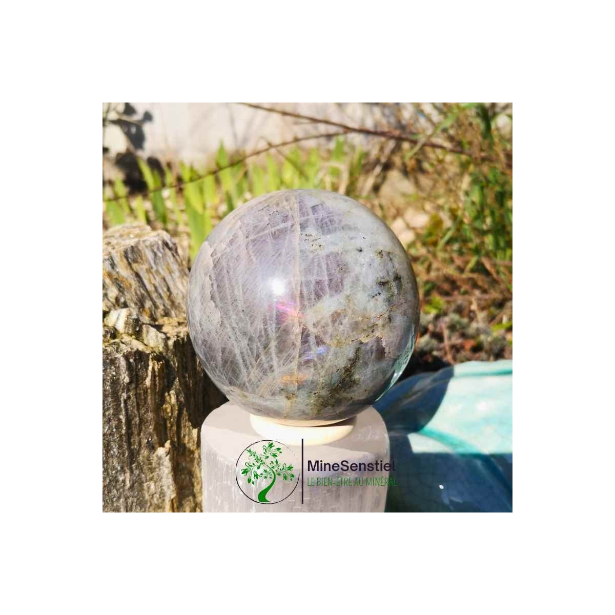 Sphère labradorite