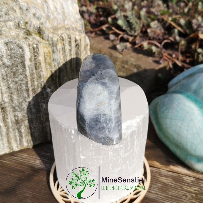 Labradorite rose forme libre