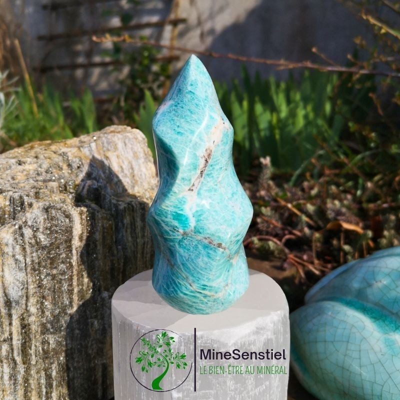 Flamme amazonite