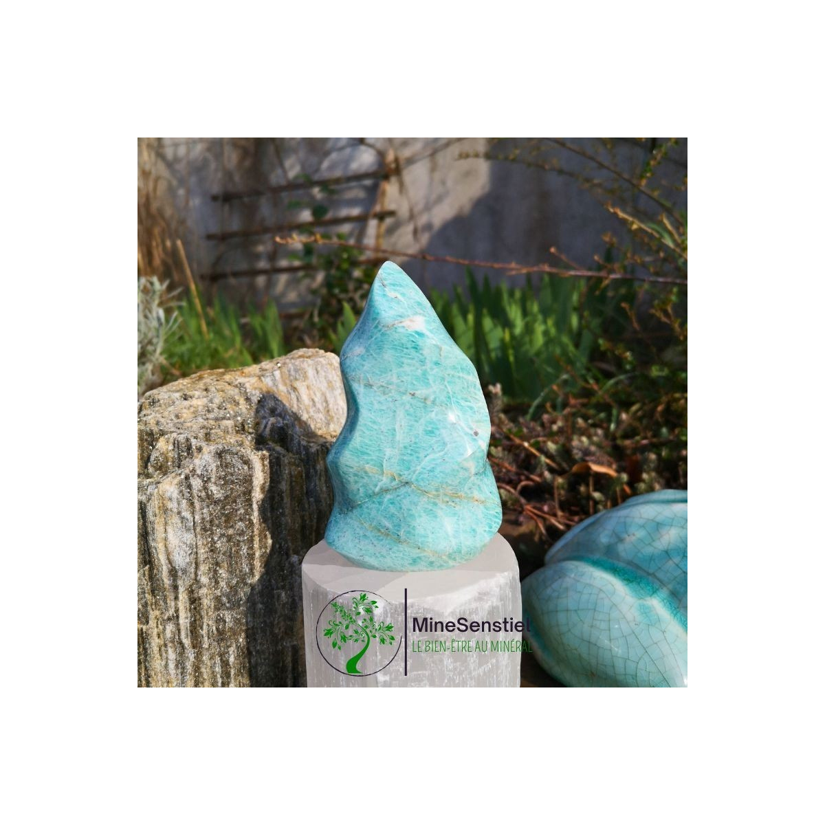 Flamme amazonite