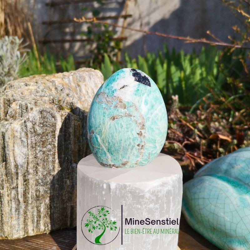 Forme libre amazonite