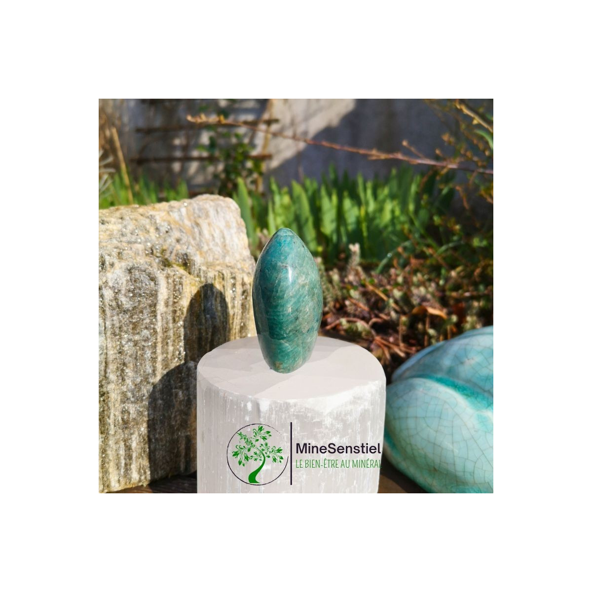 Forme libre Amazonite