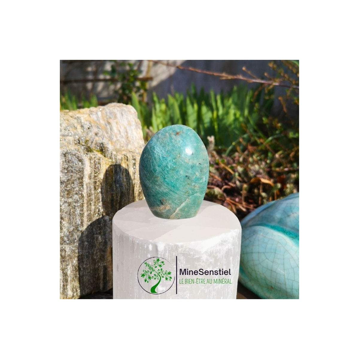 Forme libre Amazonite
