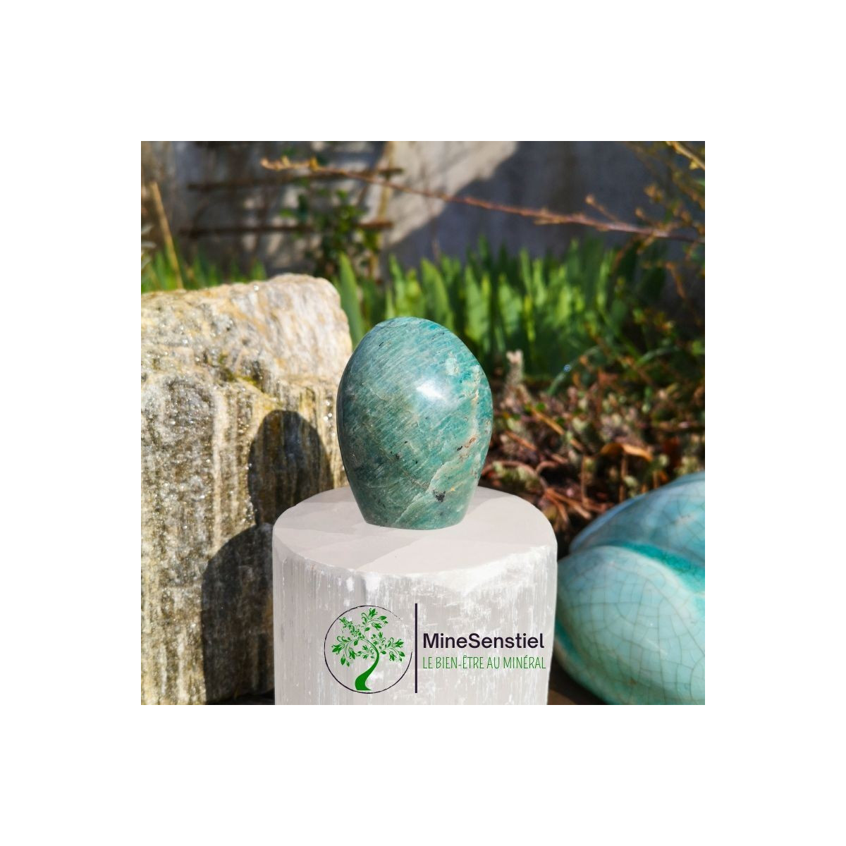 Forme libre Amazonite