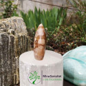 Forme libre agate fleur de cerisier