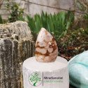 Forme libre agate fleur de cerisier