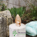 Forme libre agate fleur de cerisier