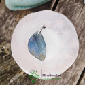 Pendentif labradorite bleu