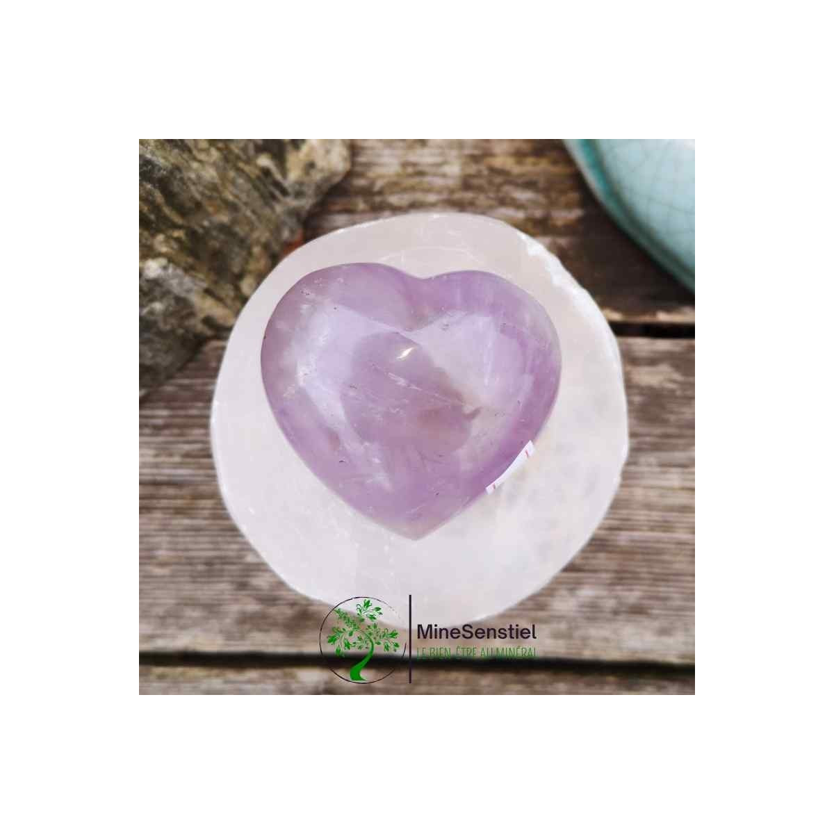 Cœur améthyste