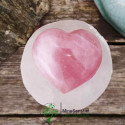 Coeur quartz rose