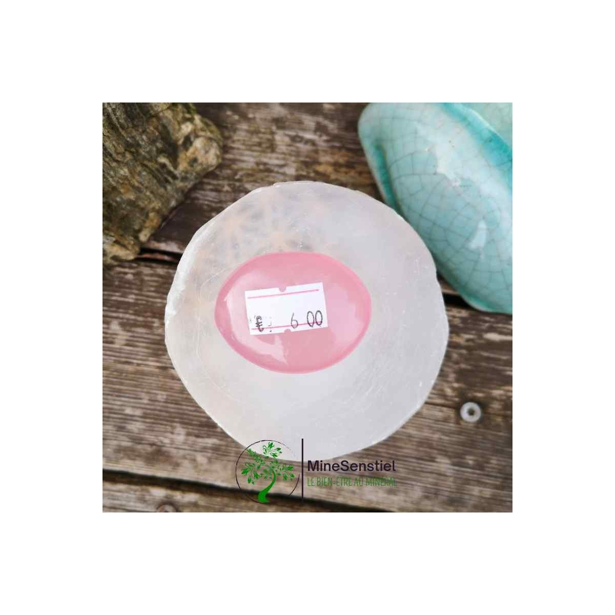 Galet quartz rose