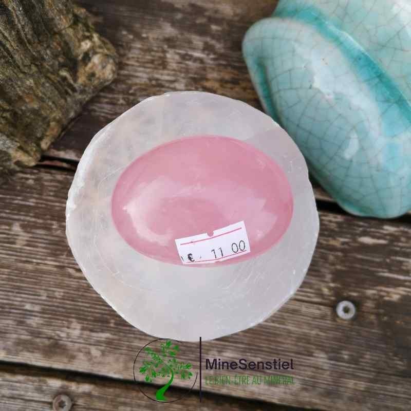 Galet quartz rose