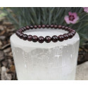 bracelet grenat 6mm
