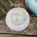 Coeur pierre de lune verte