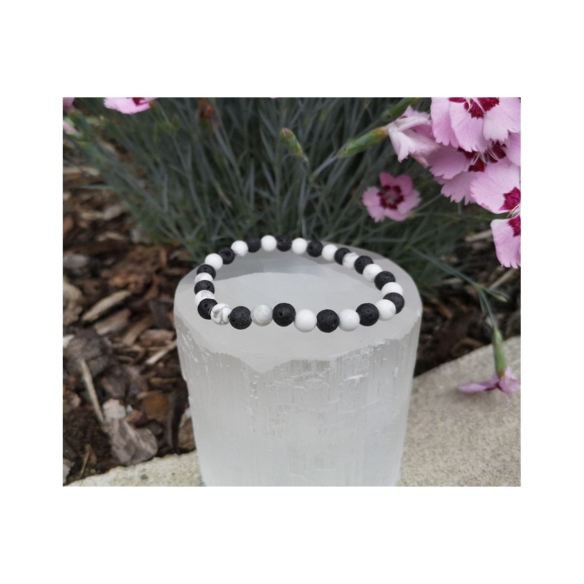 bracelet pierre pierre de lave