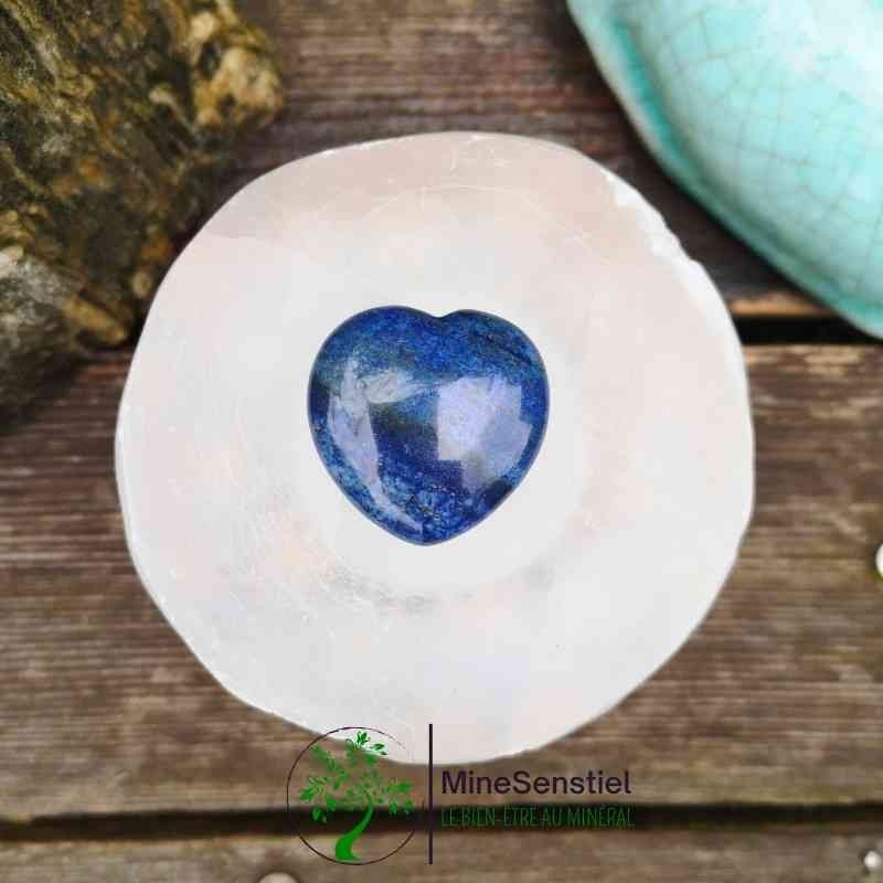 Coeur lapis lazuli