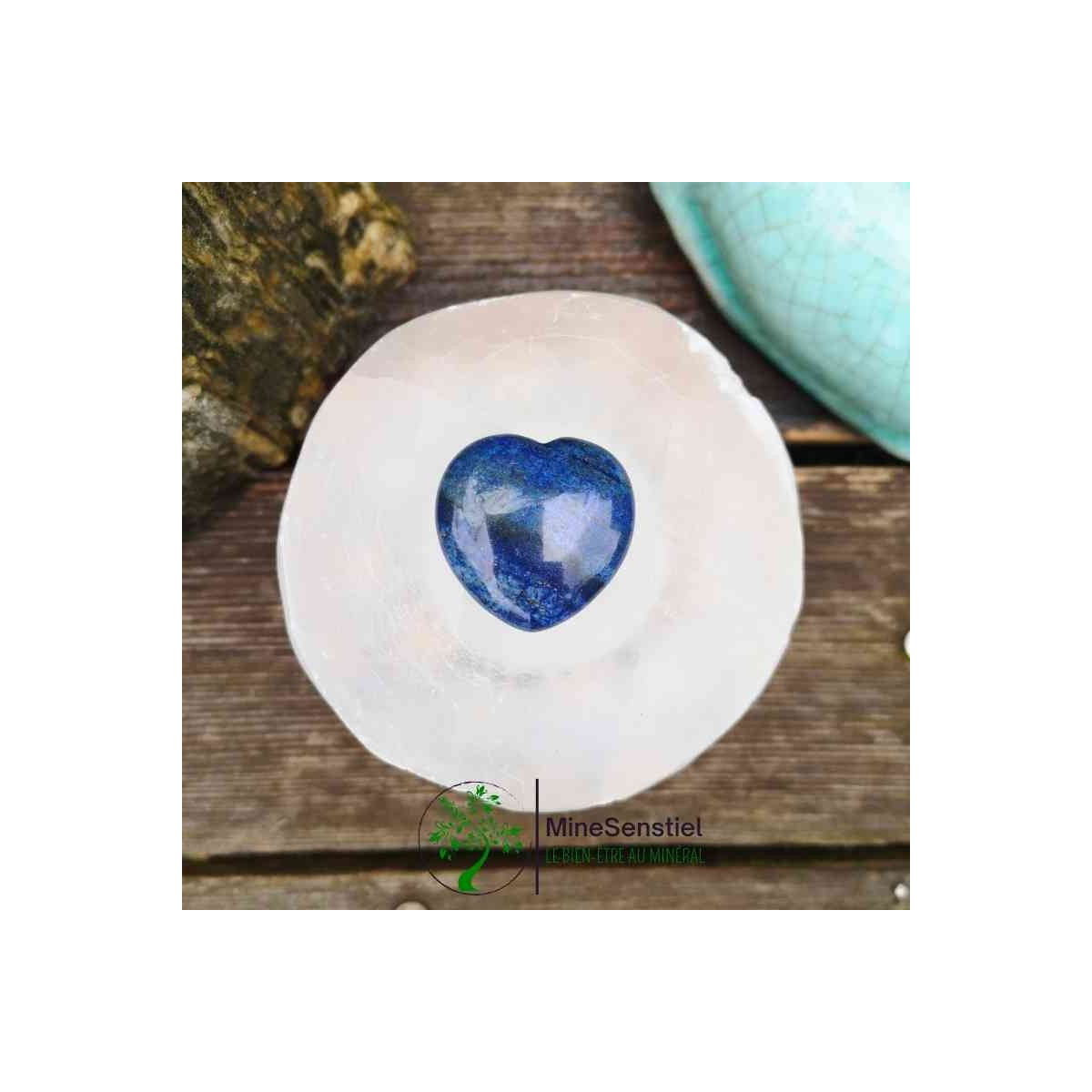 Coeur lapis lazuli