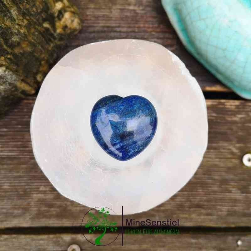 Coeur lapis lazuli
