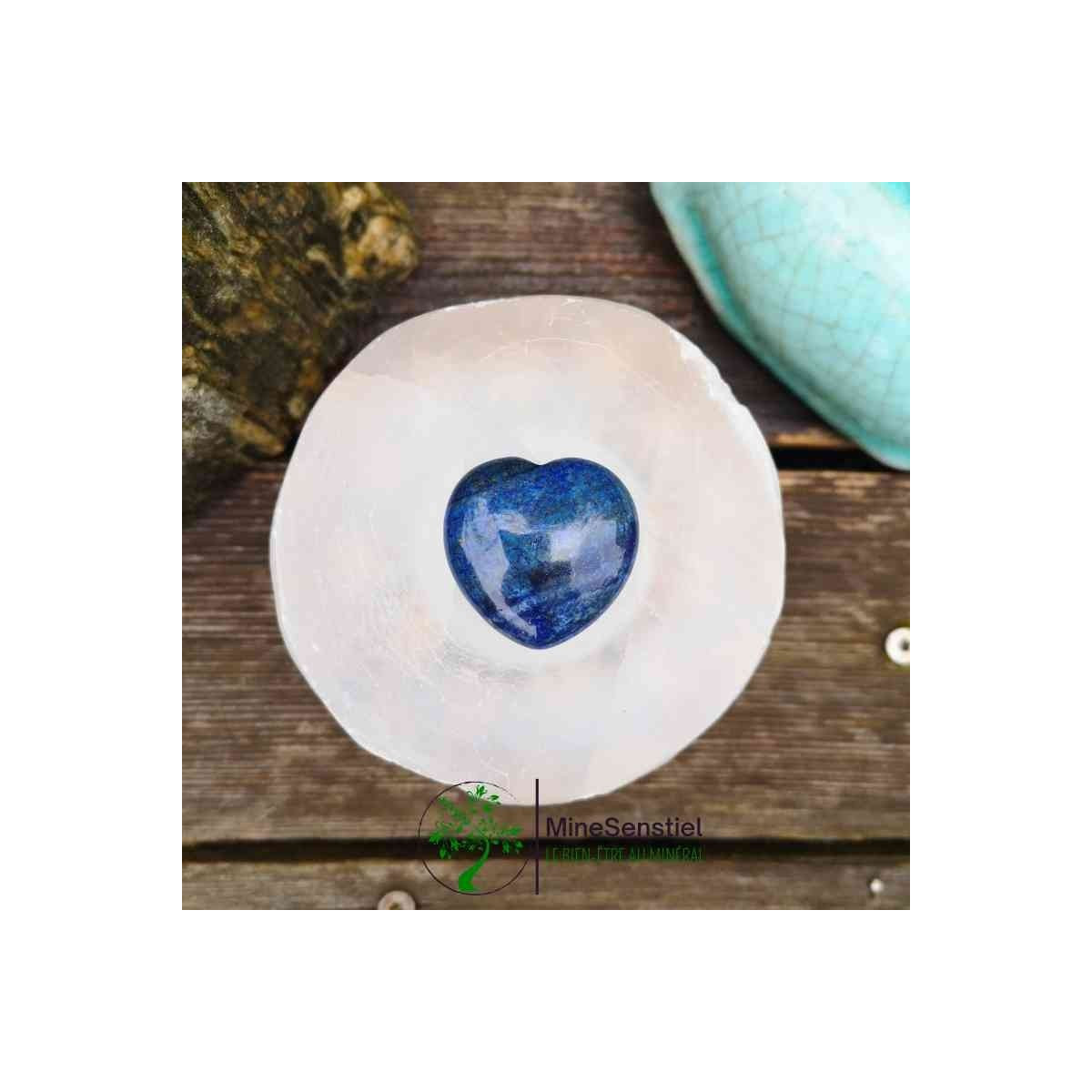 Coeur lapis lazuli