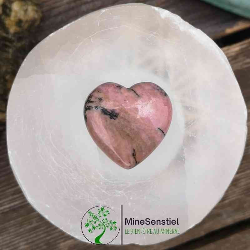 Coeur rhodonite