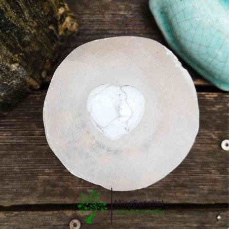 Coeur howlite