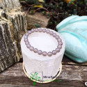 Bracelet agate grise 8mm