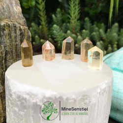 Pointe citrine naturelle mini