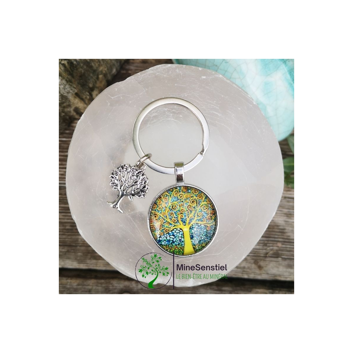 Porte clé arbre de vie