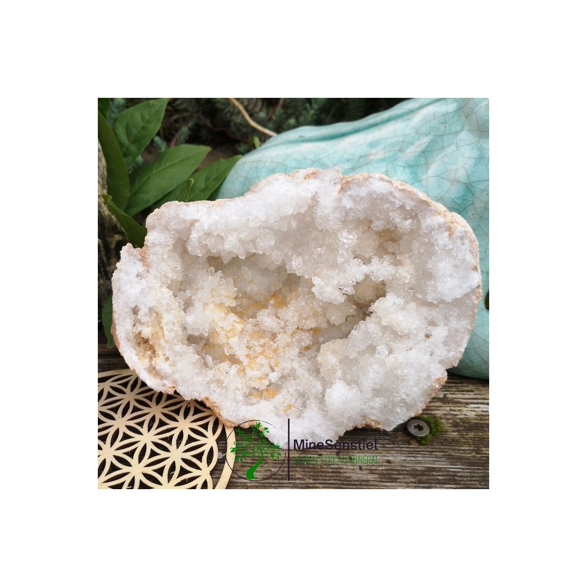 Géode quartz