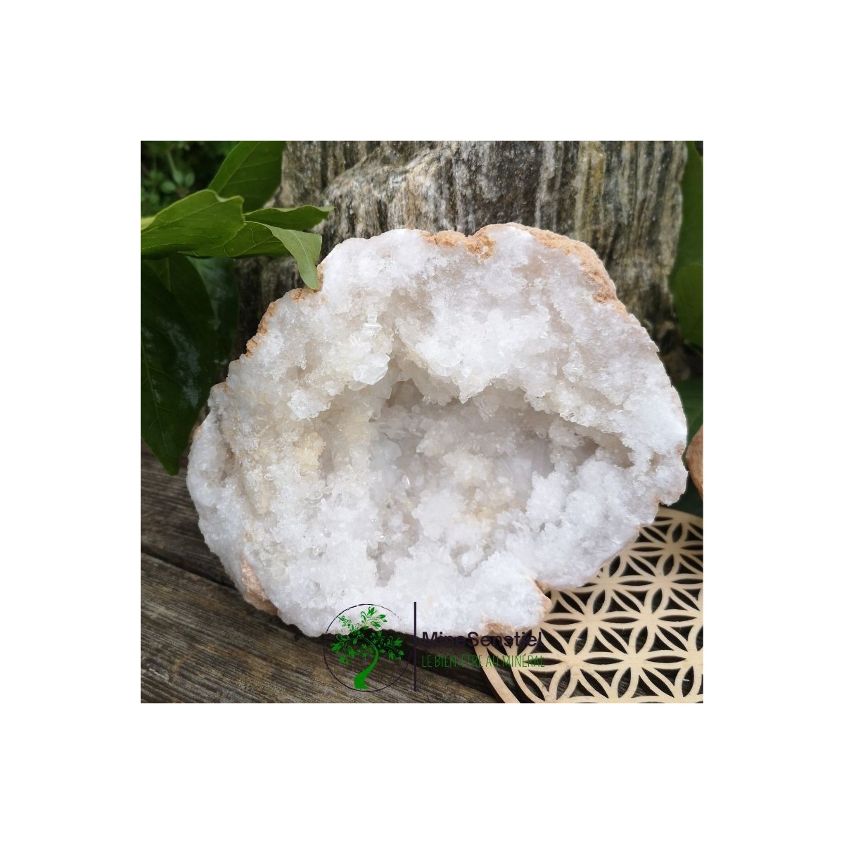 Géode quartz