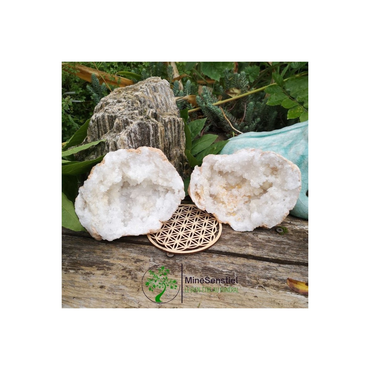 Géode quartz